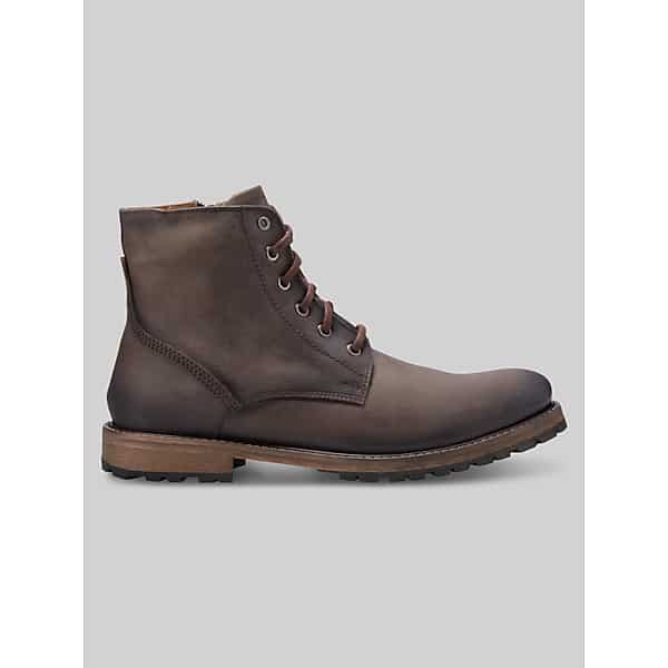 Eastland Men's Hoyt Plain Toe Zipper Boots Brown - Size: 10 D-Width