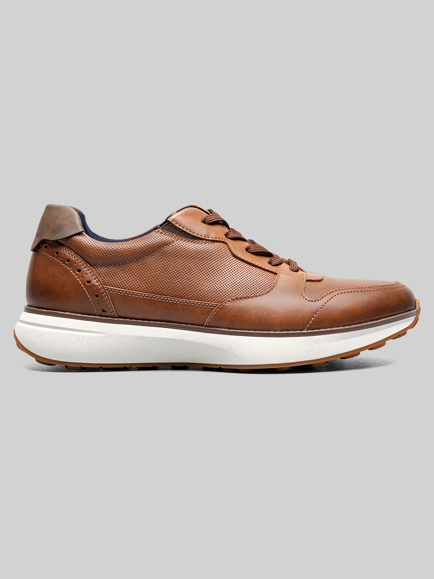 Nunn Bush KORE Swift Moc Toe Sneakers, Cognac Multi - Tan