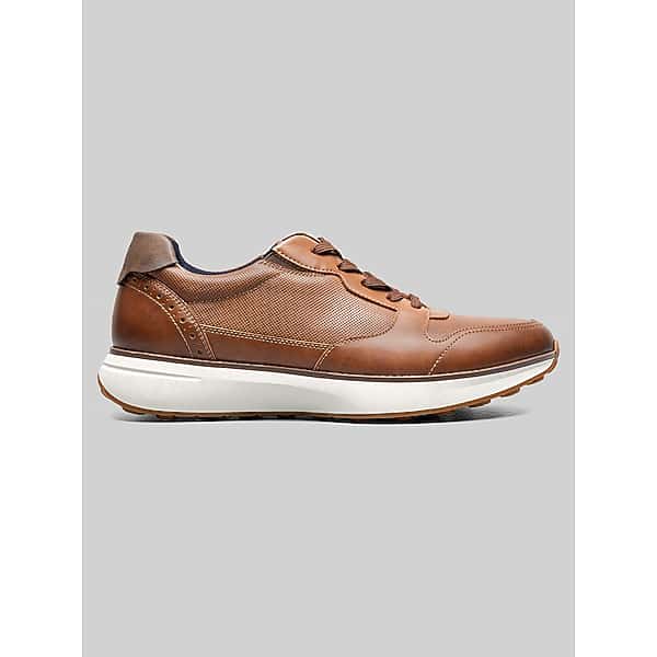Nunn Bush Men's KORE Swift Moc Toe Sneakers Cognac Multi - Size: 8 1/2 D-Width