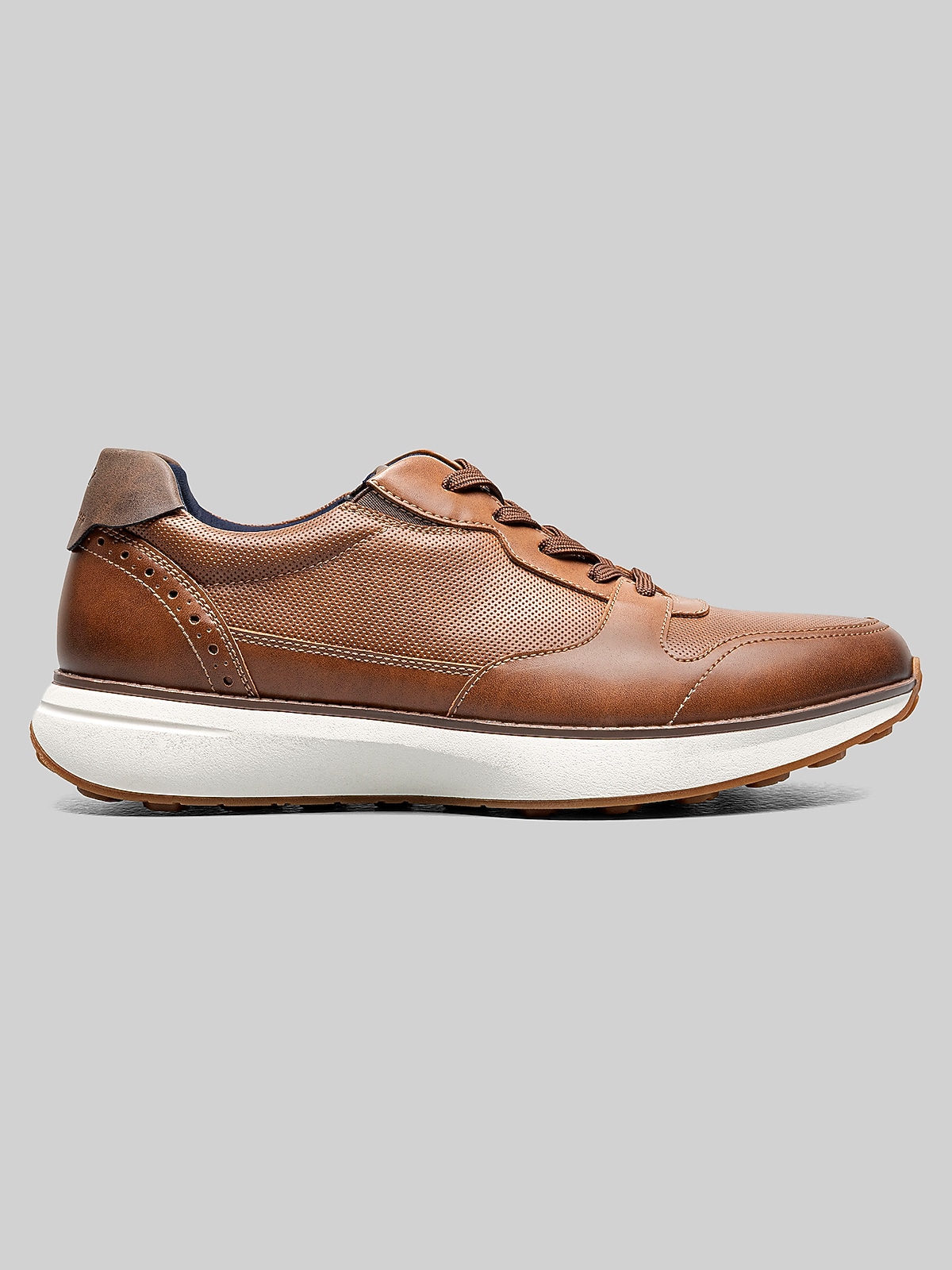 Nunn Bush KORE Swift Moc Toe Sneakers, Cognac Multi - Tan