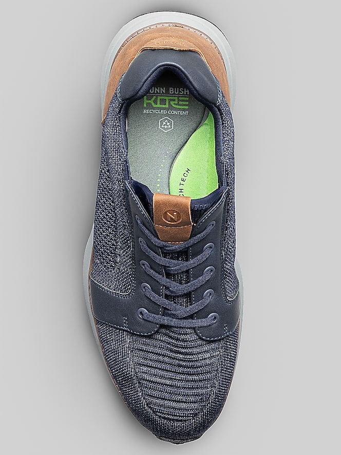 Nunn Bush KORE Swift Knit Lace-To-Toe Sneakers