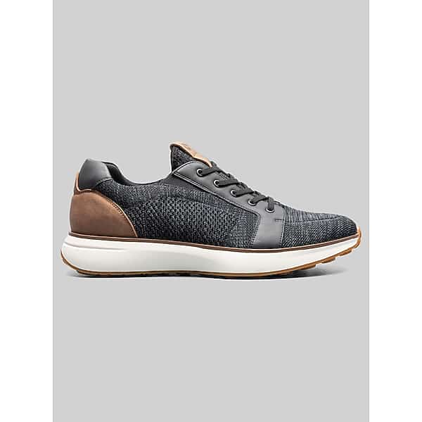 Nunn Bush Men's KORE Swift Knit Lace-To-Toe Sneakers Black Multi - Size: 13 D-Width