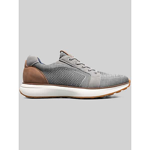Nunn Bush Men's KORE Swift Knit Lace-To-Toe Sneakers Gray Multi - Size: 14 D-Width