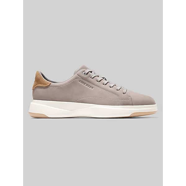 Cole Haan Men's GrandPro Tennis 2.0 Sneakers Ironstone Nubuck / Honey Suede / Ivory - Size: 11 D-Width