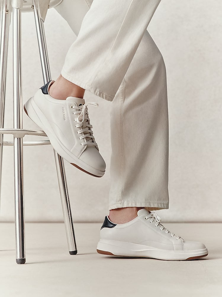 Cole Haan GrandPro Tennis 2.0 Sneakers, Ivory / Black - White
