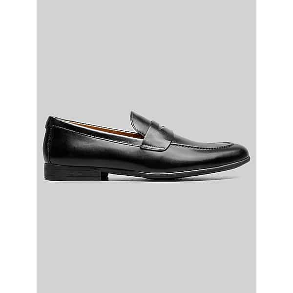 Florsheim Men's Modena Moc Toe Penny Loafers Black - Size: 8.5 WIDE