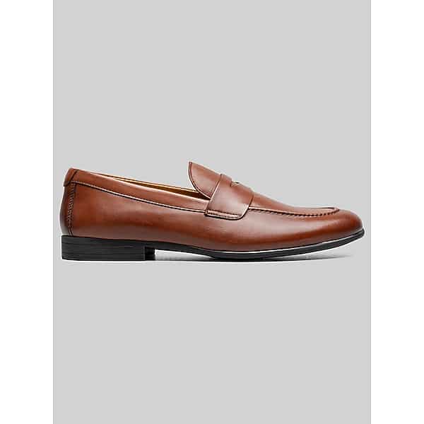 Florsheim Men's Modena Moc Toe Penny Loafers Cognac - Size: 12 D-Width