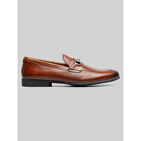 Florsheim Men's Modena Moc Toe Bit Loafers Cognac - Size: 12 D-Width