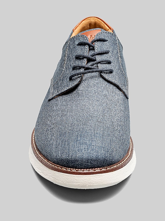 Florsheim Launch Canvas Plain Toe Oxfords