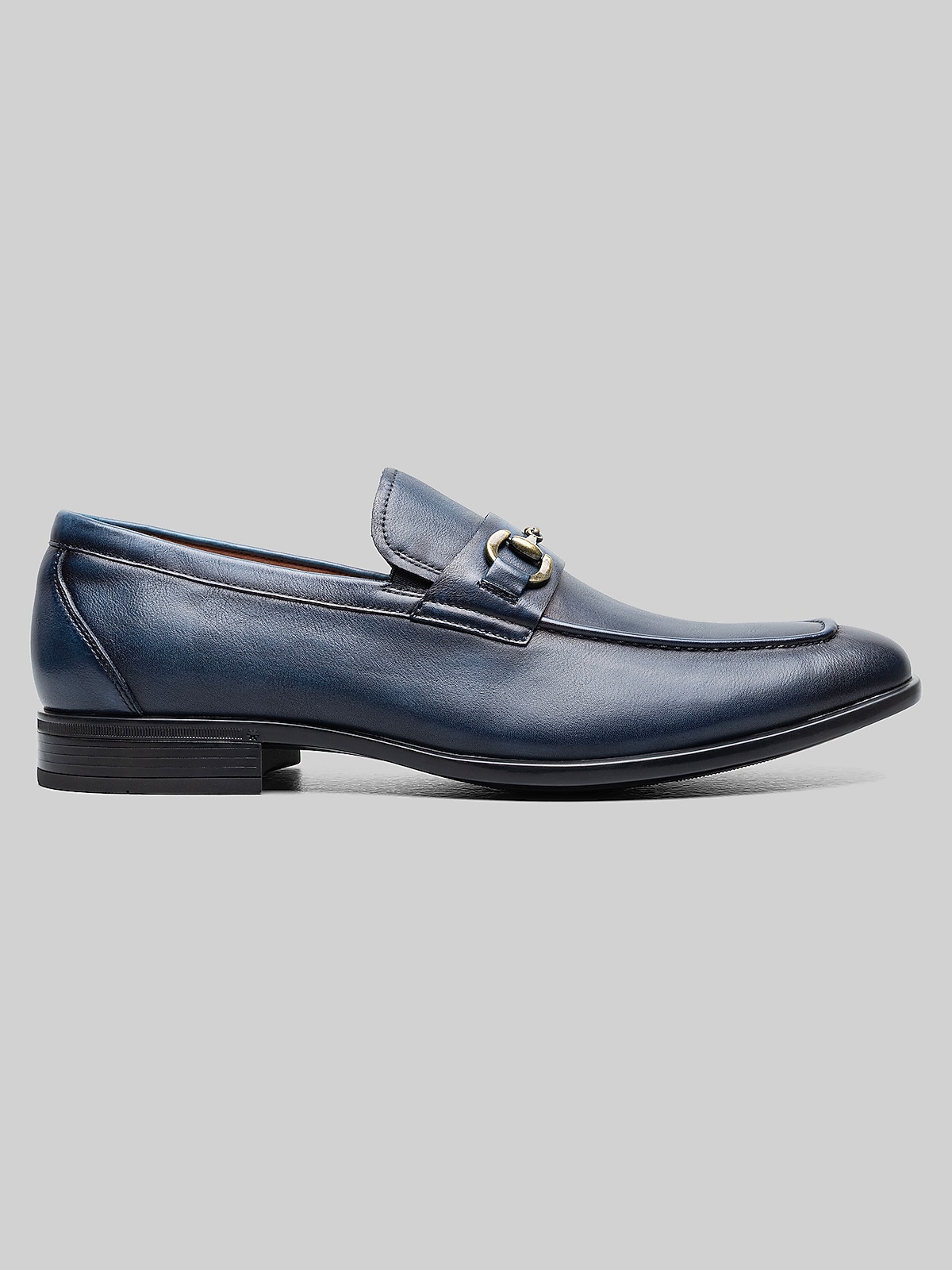 Florsheim Shoes Zaffiro Moc Toe Bit Loafer II Black Size 9