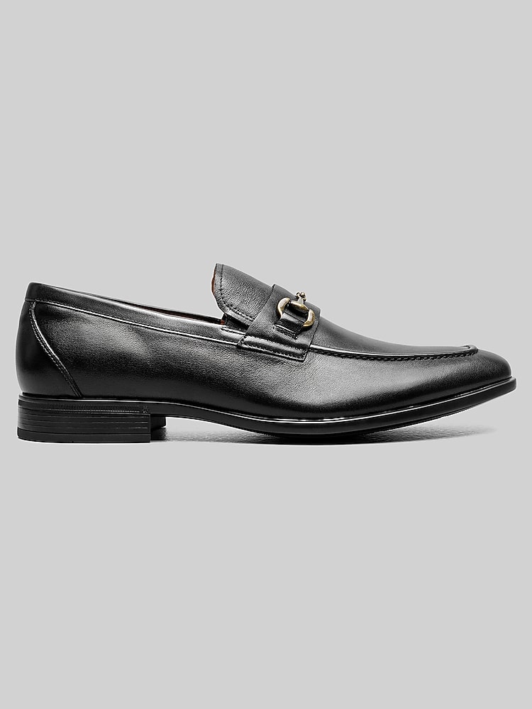 Florsheim Zaffiro Moc Toe Bit Loafers II, Black | Loafers | Men's