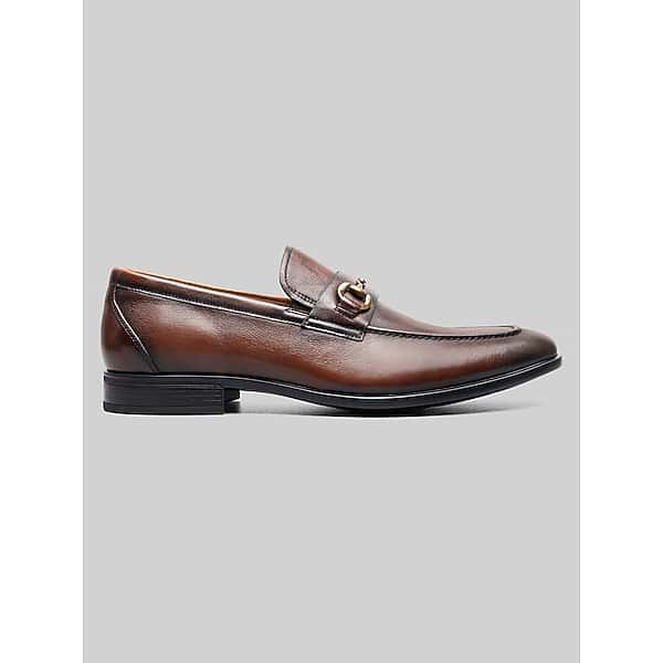 Florsheim Men's Zaffiro Moc Toe Bit Loafers II Brown - Size: 9 D-Width