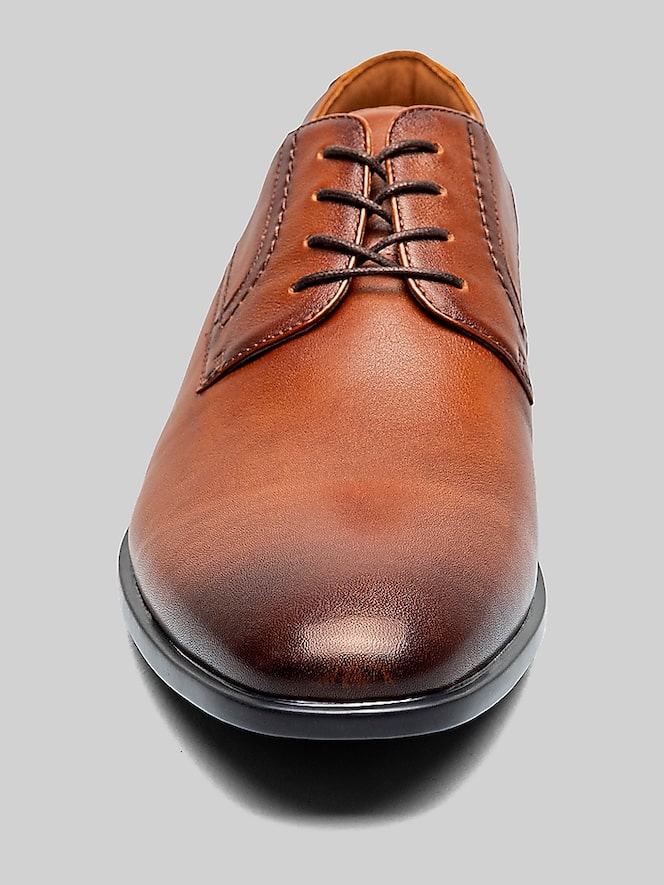 Florsheim Zaffiro Plain Toe Oxfords, Cognac - Image 6 of 8