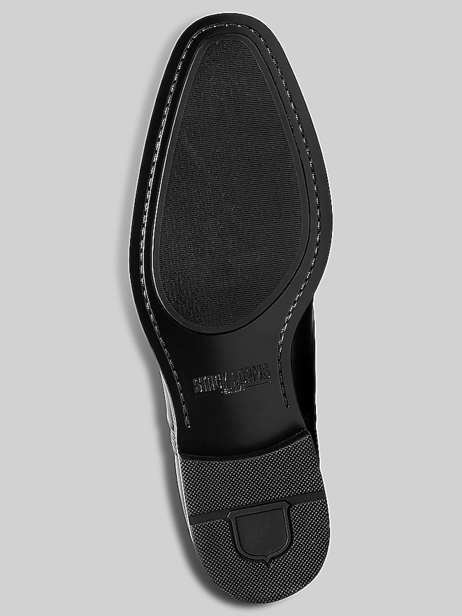 Stacy Adams Lockwood Wingtip Ornament Slip-On Shoes