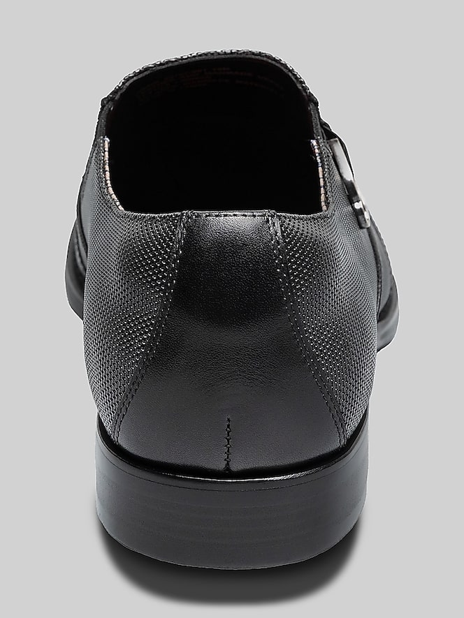 Stacy Adams Lockwood Wingtip Ornament Slip-On Shoes