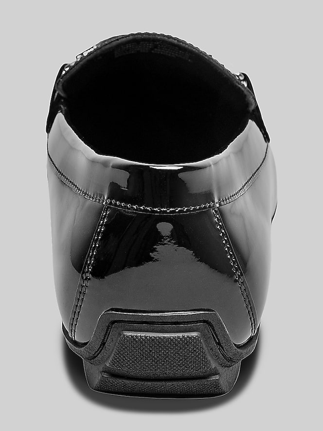 Stacy Adams Sherida Moc Toe Bit Loafers, Black Patent - Image 5 of 7