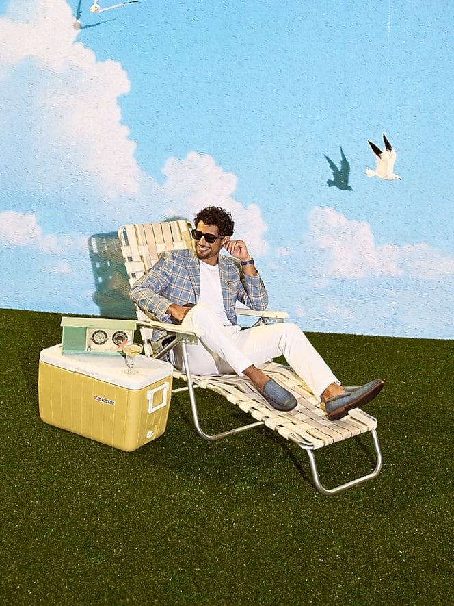 Stacy Adams Ridgely Moc Toe Loafers