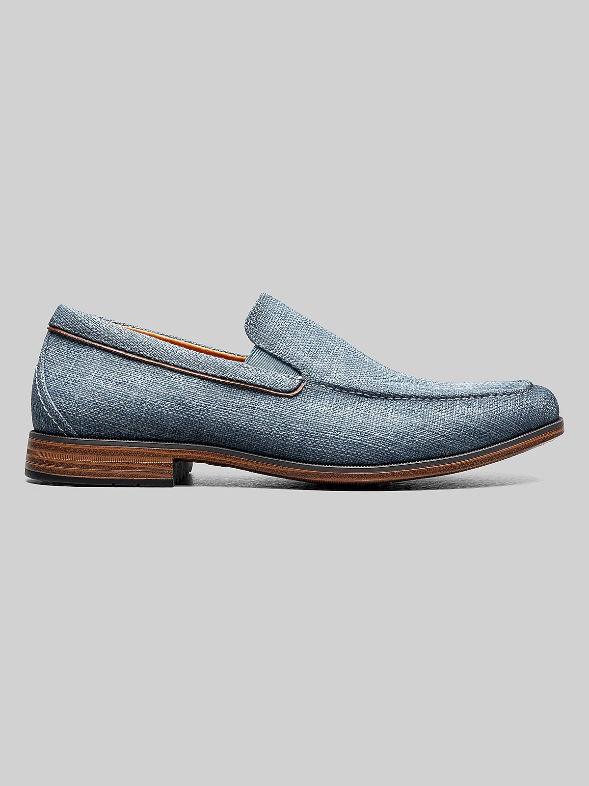 Stacy Adams Men\'s Nesbit Moc-Toe Slip-On Suede Loafers 10US 43EU MINT Amazon.com | Stacy Adams Brinkley Moc Toe Slip-On Beige 7 M  main image 2