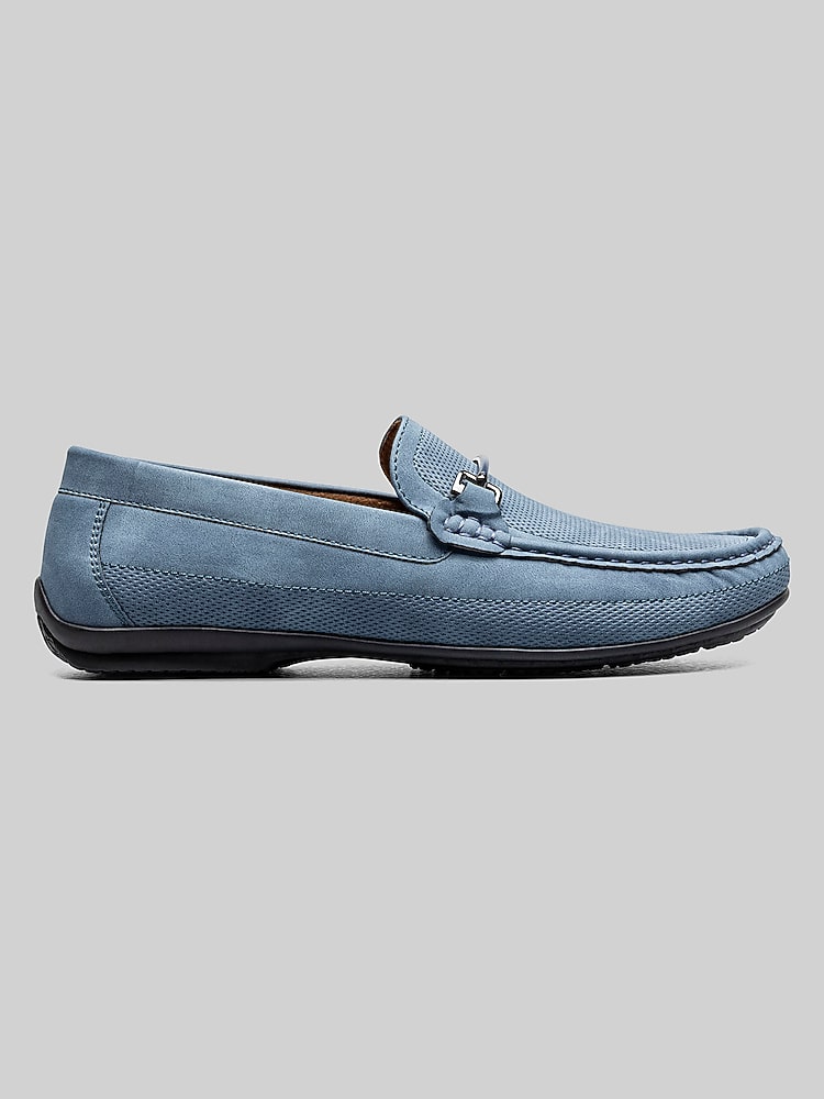 Stacy Adams Est 1875 Cicero Navy Blue Leather Shoes Loafers Mens Size 13M NWOT Stacy adams est 1875 - Gem main image 4