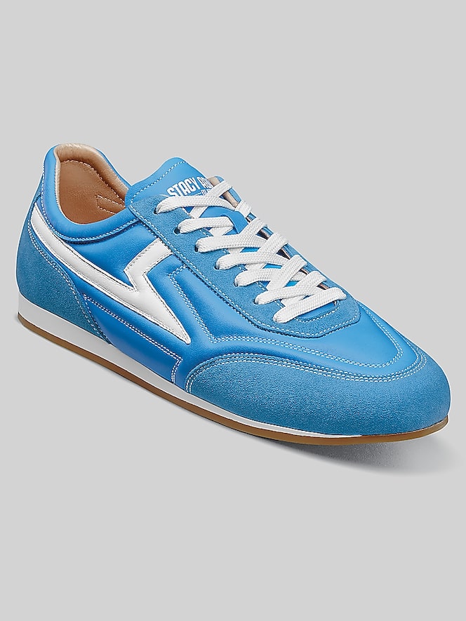 Stacy Adams Patent Action 150 Sneakers, Blue - Image 2 of 7