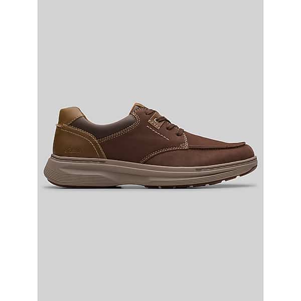 Clarks Mens Craftwell Moc Toe Casual Oxfords Dark Brown - Size: 7.5 D-Width