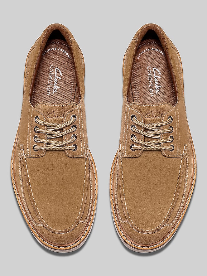 Clarks Weltridge Casual Moc Toe Oxfords