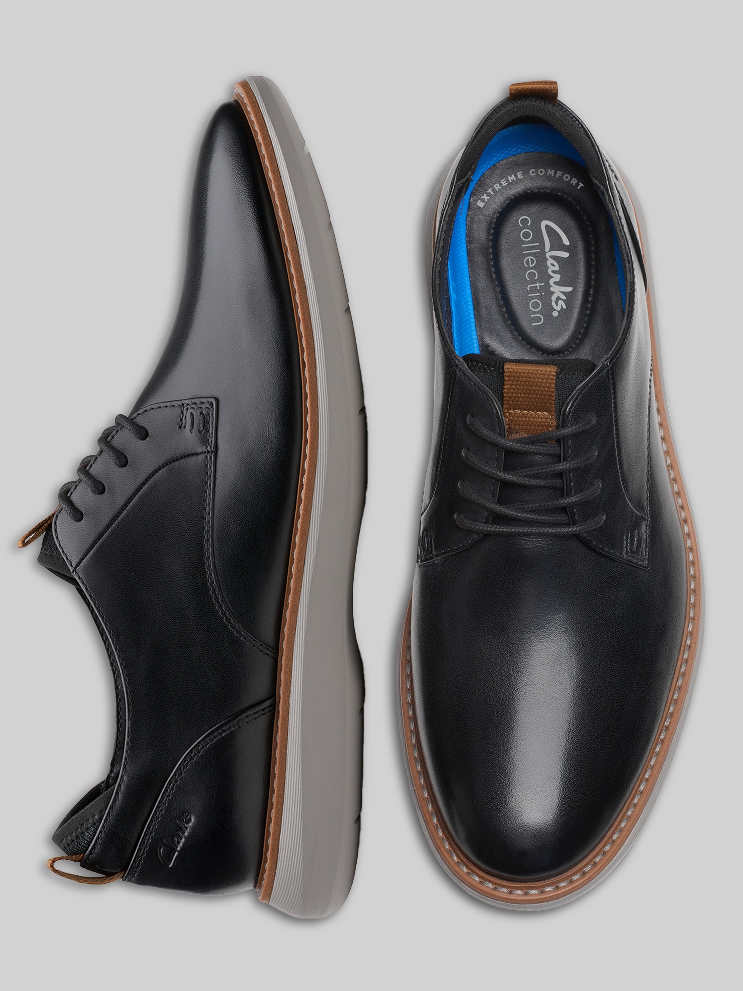 Brantin Hybrid Plain Toe Dress Oxfords