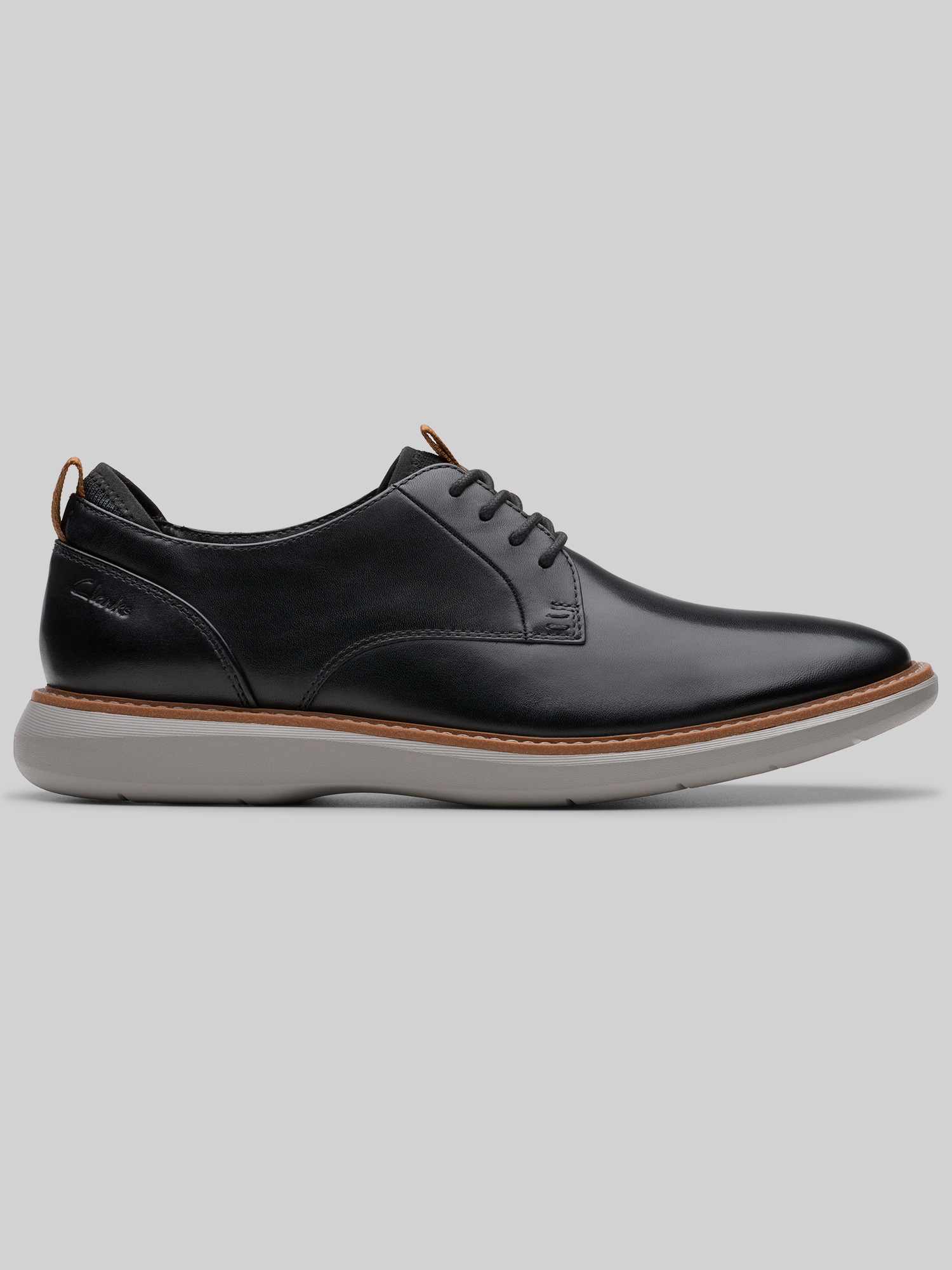 Clarks Brantin Hybrid Plain Toe Dress Oxfords, Black | Dress  display picture 1