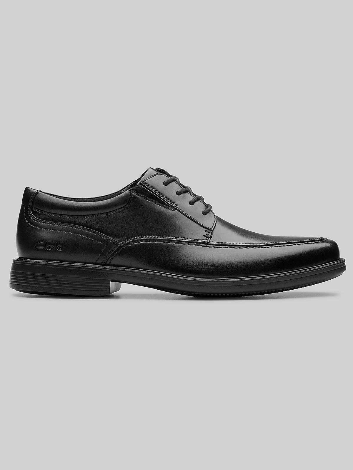Clarks DressLite Ace Apron Toe Dress Oxfords, Mahogany - Brown | Dress Shoes  | Men's Wearhouse