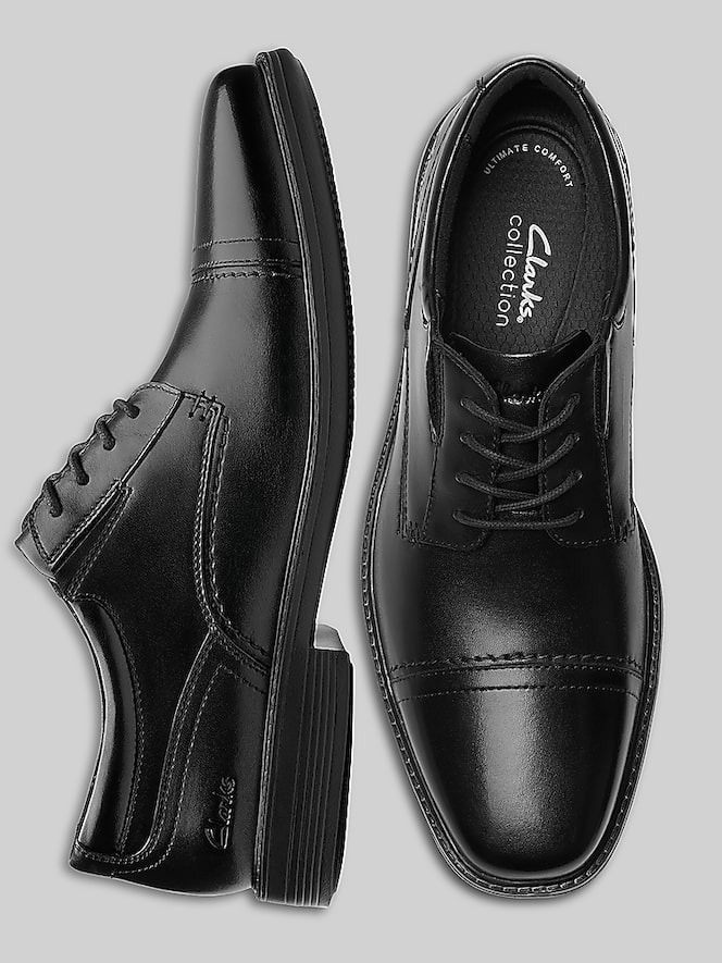 Clarks DressLite Cap Toe Dress Oxfords