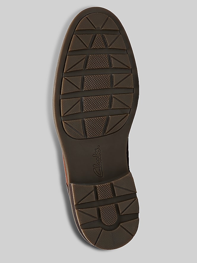 Clarks Emmet Dress Casual Plain Toe Oxfords, Tan - Image 3 of 5