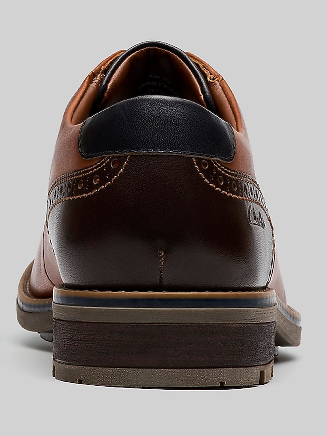 Clarks Emmet Dress Casual Plain Toe Oxfords, Tan - Image 5 of 5