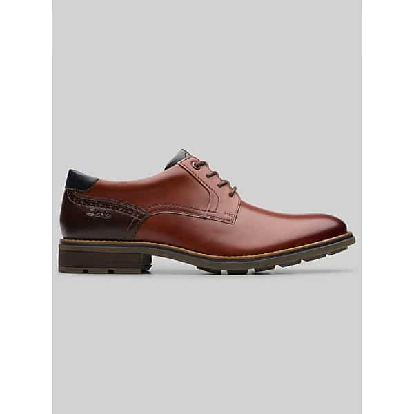 Clarks Men's Emmet Dress Casual Plain Toe Oxfords Tan - Size: 10 D-Width