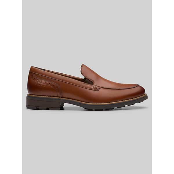 Clarks Men's Emmet Step Dress Casual Slip On Shoes Tan - Size: 10 D-Width