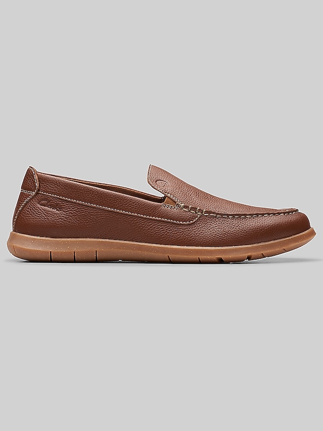 Men's Flexway Step Moc Toe Casual Slip-On Shoes