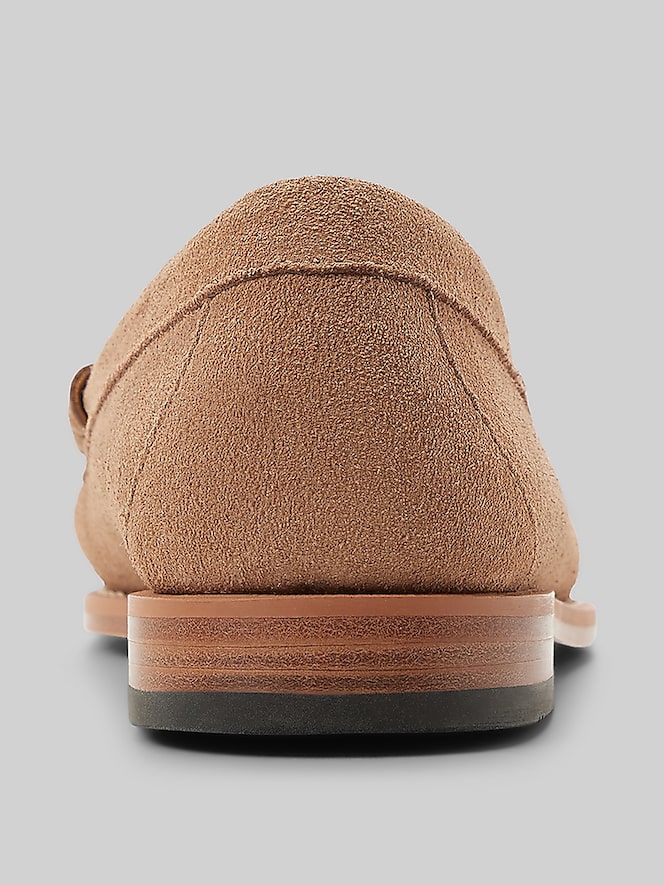 G.H.BASS Larson Weejuns Moc Toe Suede Loafers