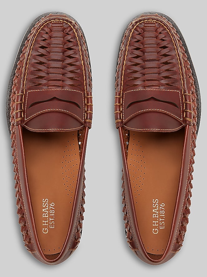 G.H.BASS Lexington Moc Toe Loafers