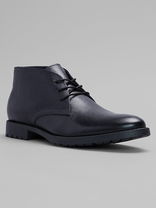 Joseph Abboud Pebble Leather Chukka Boot