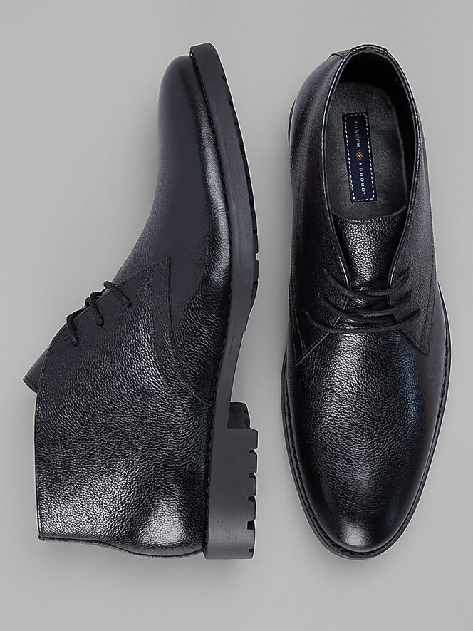 Joseph Abboud Pebble Leather Chukka Boot
