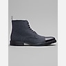 Joseph Abboud Flannel with Leather Cap Toe Boots
