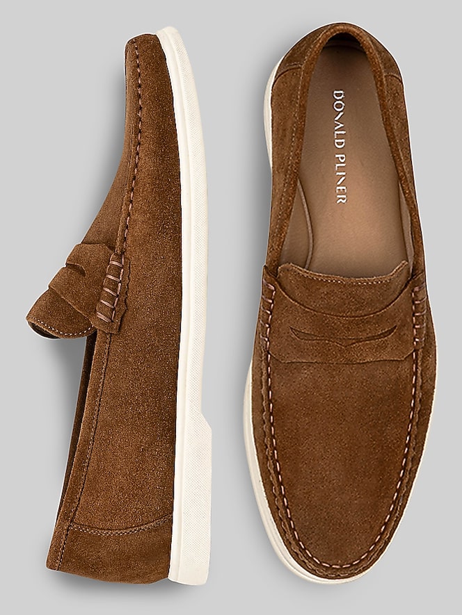 Donald Pliner Clive Moc Toe Penny Loafers