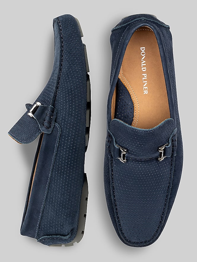 Donald Pliner Drexel Driver Moc Toe Bit Loafers
