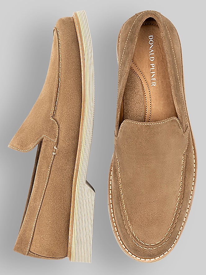 Donald Pliner Fifer Moc Toe Loafers