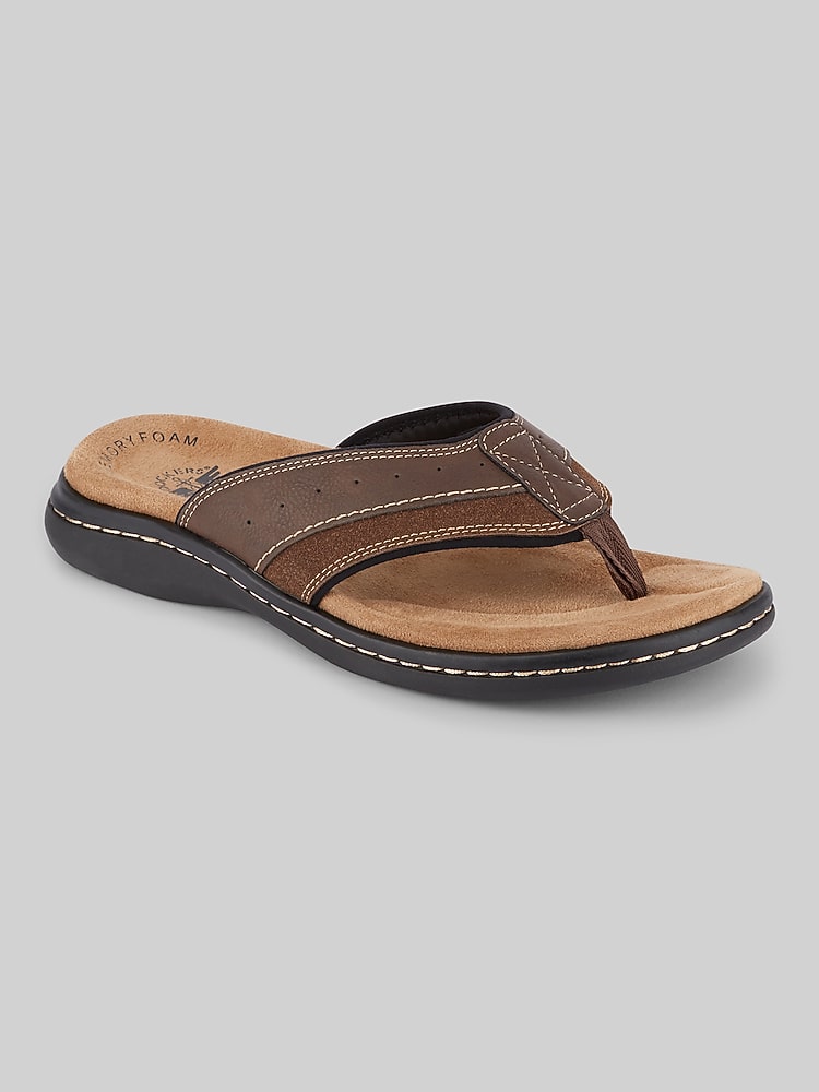 Dockers Men\'s Laguna Tan Brown Flip‎ Flop Sandals NWT Size 11 Dockers Laguna Flip Flop - Free Shipping | DSW main image 2