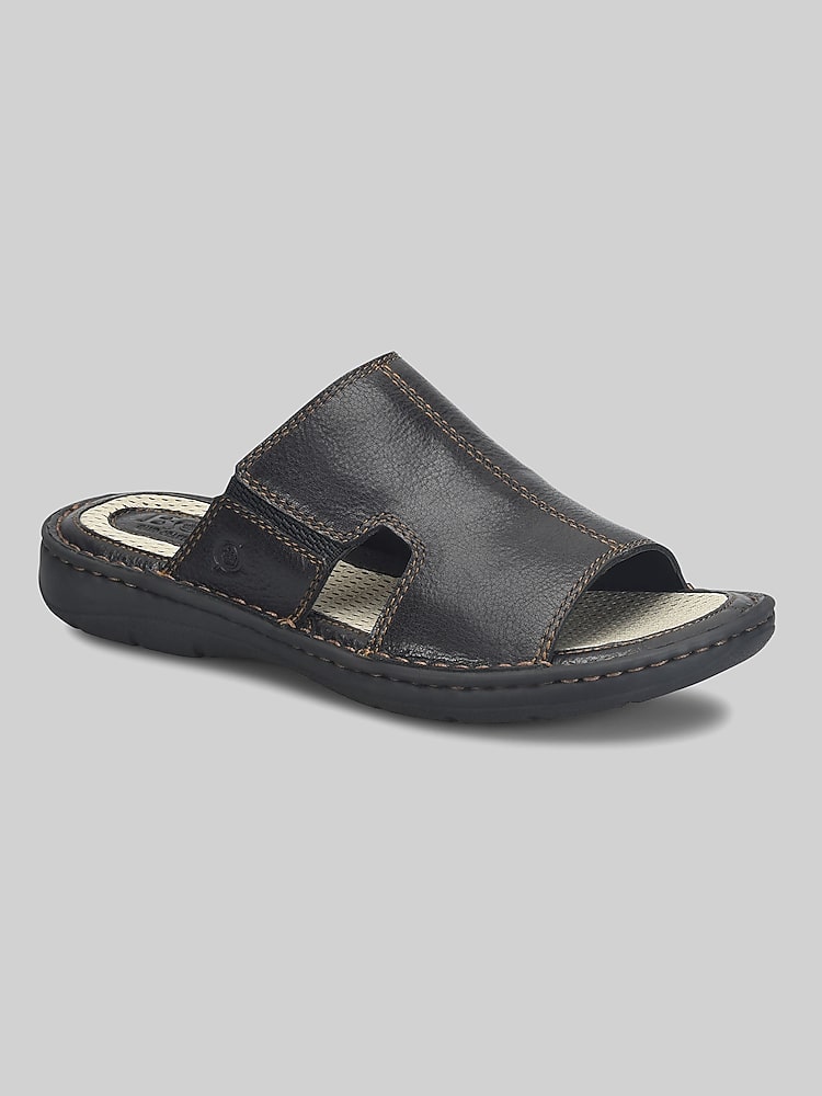Born Shoes Flores II Slide Sandals, Black | Sandals | Men display picture 3