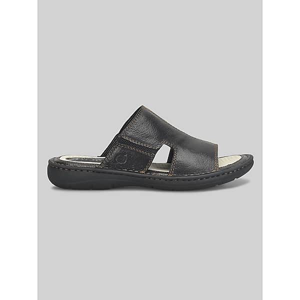 Born Shoes Men's Flores II Slide Sandals Black - Size: 10 D-Width