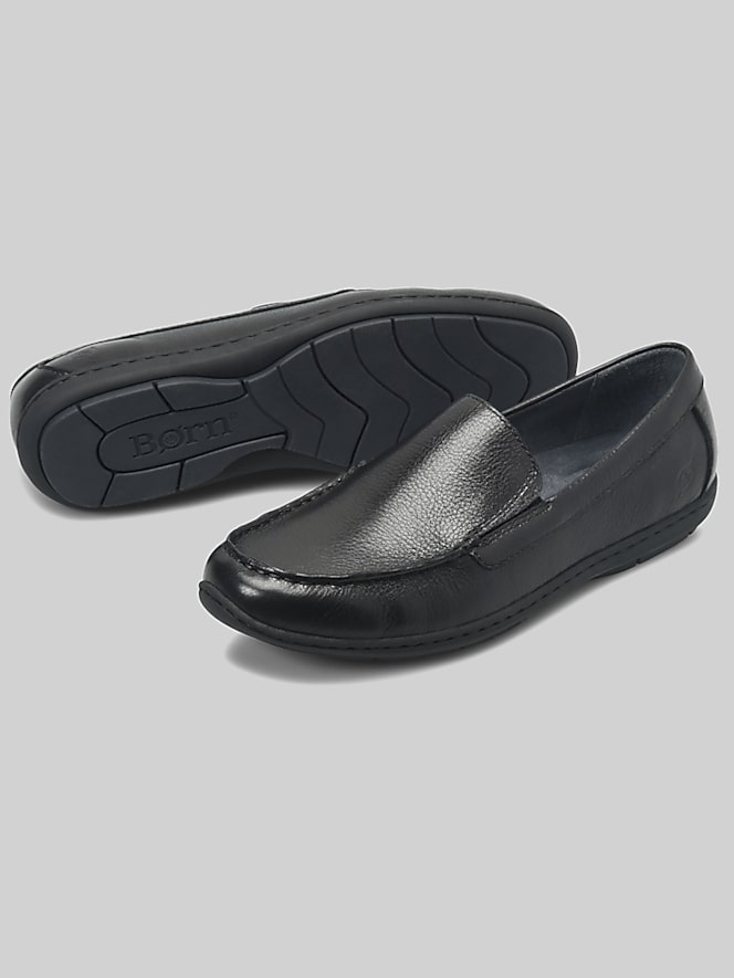 Born Shoes Weston Moc Toe Loafers