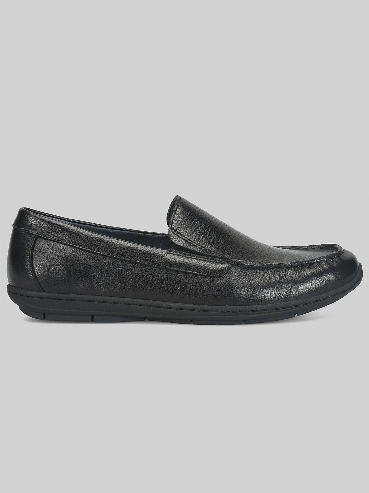Born Shoes Weston Moc Toe Loafers, Black | Loafers | Men