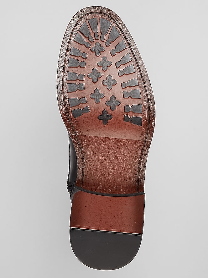 Joseph Abboud Alan II Leather Cap Toe Lace-Up Boots