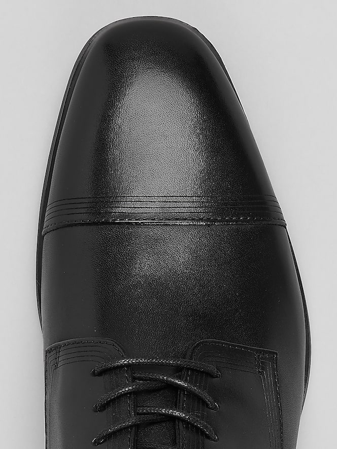 La Milano Sonora Cap Toe Oxfords, Black - Image 6 of 6